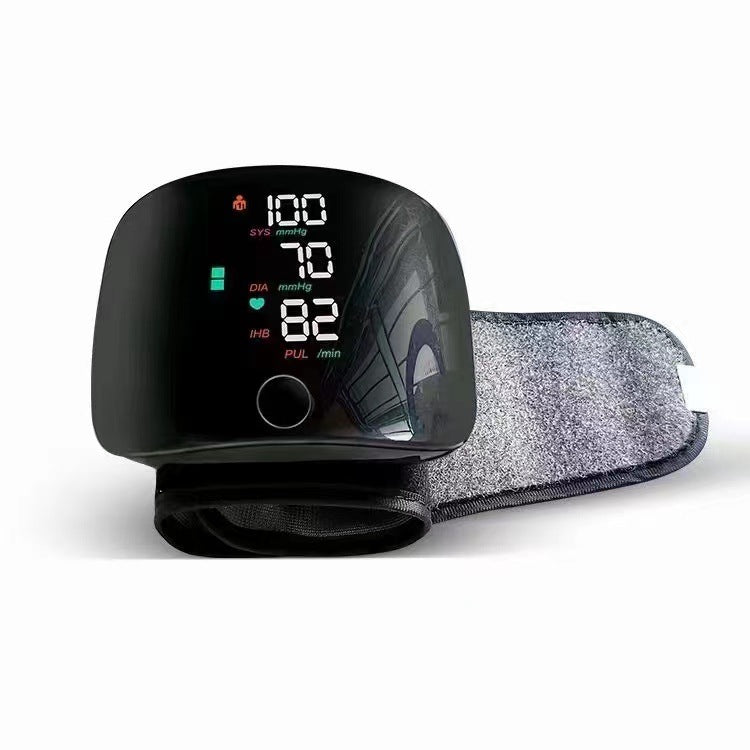 Digital Wrist Blood Pressure Monitor with Large Display, Heart Rate & Irregular Heartbeat Detection