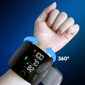 Digital Wrist Blood Pressure Monitor with Large Display, Heart Rate & Irregular Heartbeat Detection